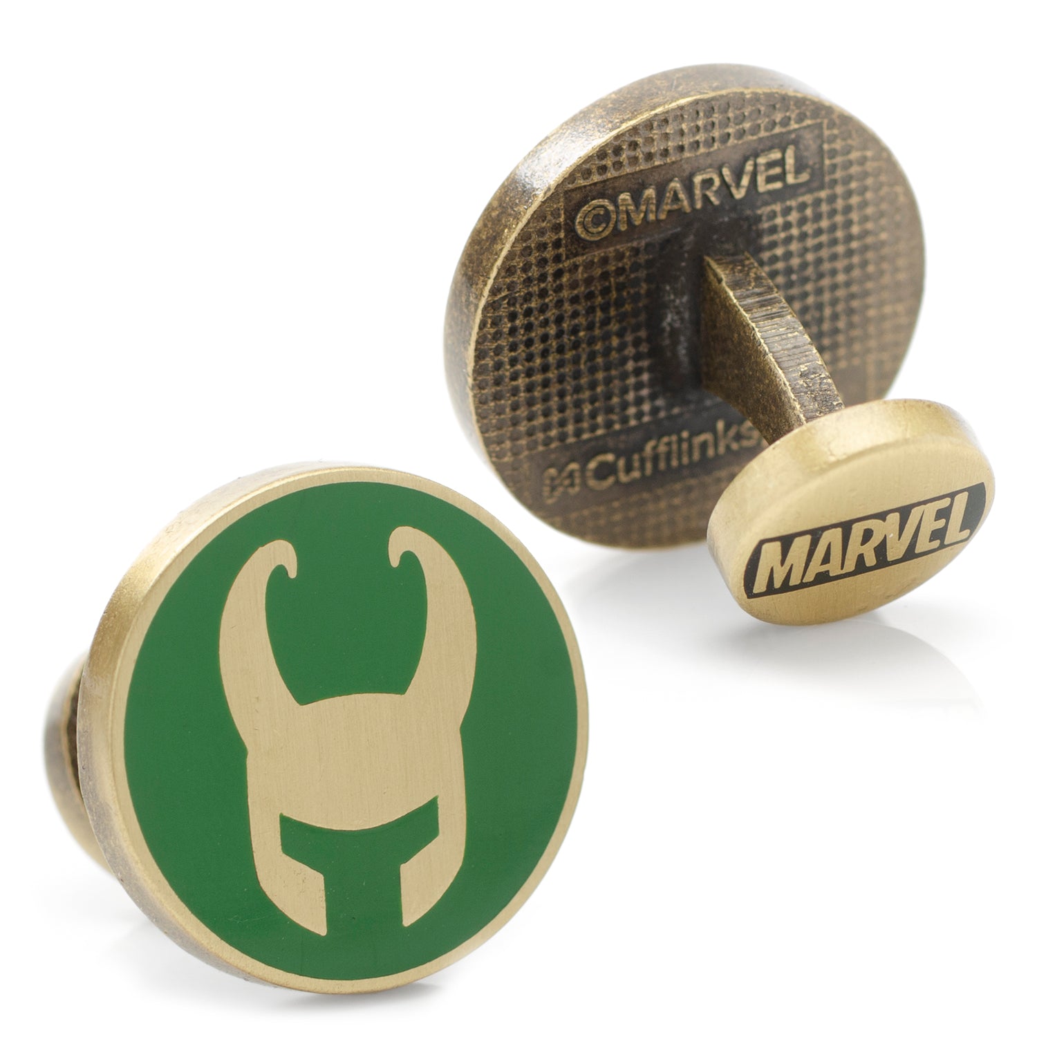 Marvel Loki Cufflinks by Cufflinks.com