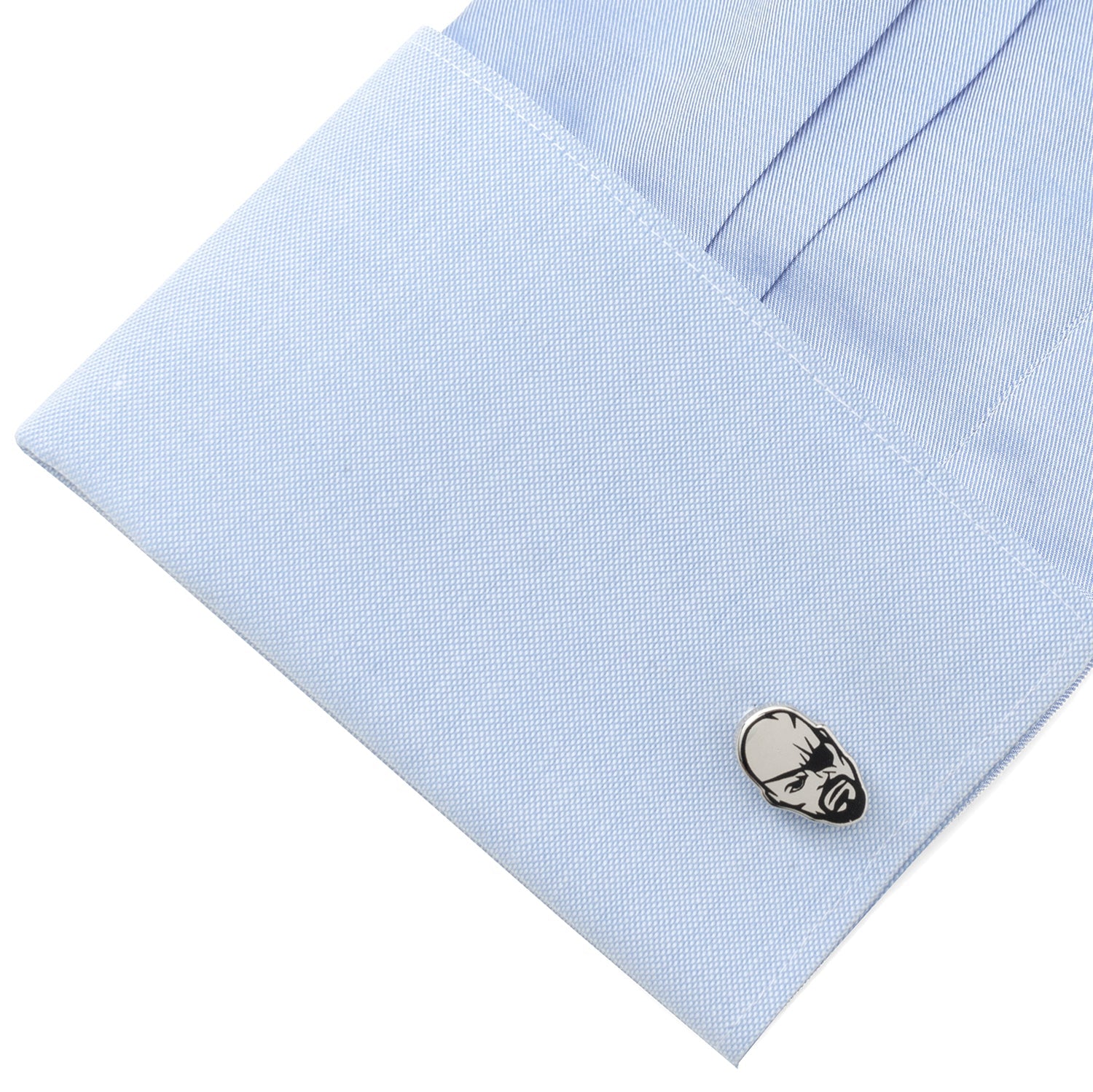 Marvel Nick Fury Silver Cufflinks by Cufflinks.com
