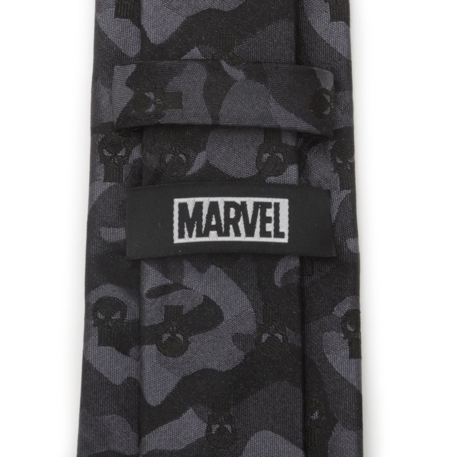 Marvel The Punisher Camo Black Silk Men&