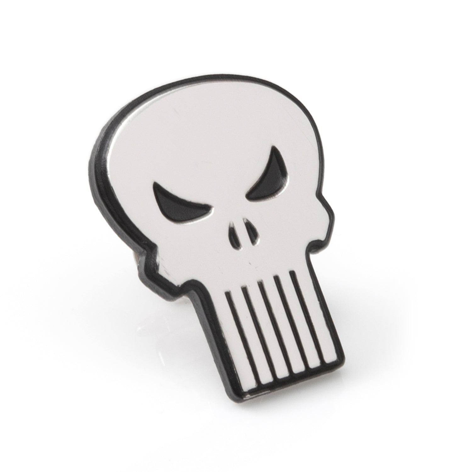 Marvel The Punisher Silver Lapel Pin by Cufflinks.com