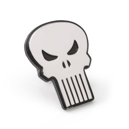 Marvel The Punisher Silver Lapel Pin by Cufflinks.com