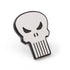 Marvel The Punisher Silver Lapel Pin by Cufflinks.com