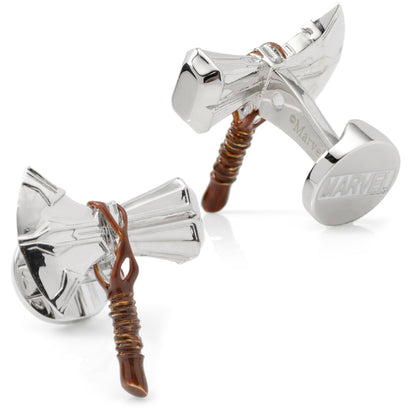 Marvel Thor Stormbreaker Silver Cufflinks  DestGlow