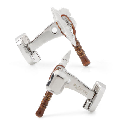 Marvel Thor Stormbreaker Silver Cufflinks  DestGlow