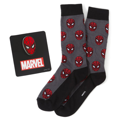 Marvel Spider-Man Gray Gift Set by Cufflinks.com