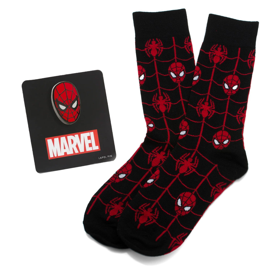 Spider-Man Web Black Gift Set by Cufflinks.com