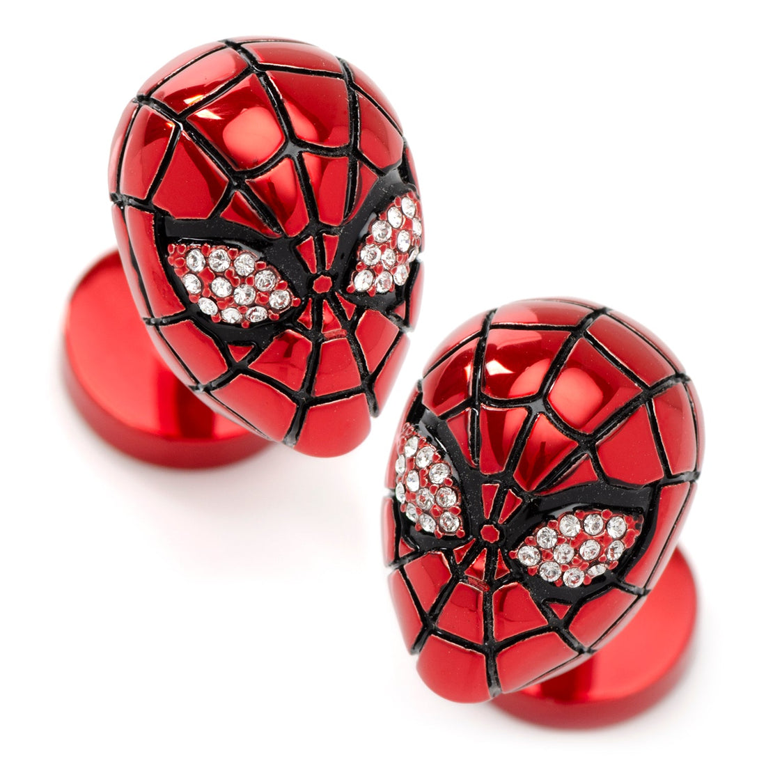 Marvel Spider-Man 3D Crystal Cufflinks by Cufflinks.com
