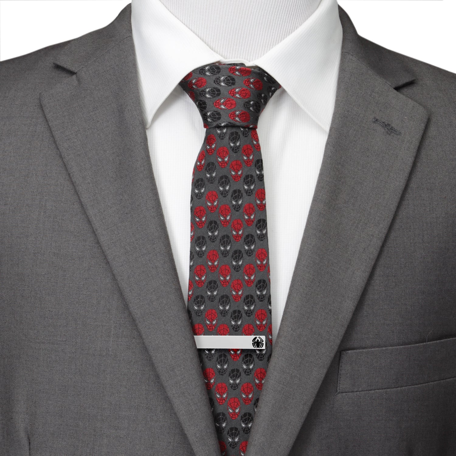 Marvel Spider-Man Spider Tie Bar  DestGlow