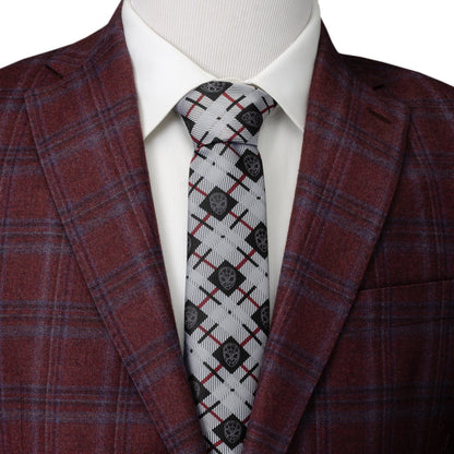 Marvel Spider-Man Plaid Black Men&