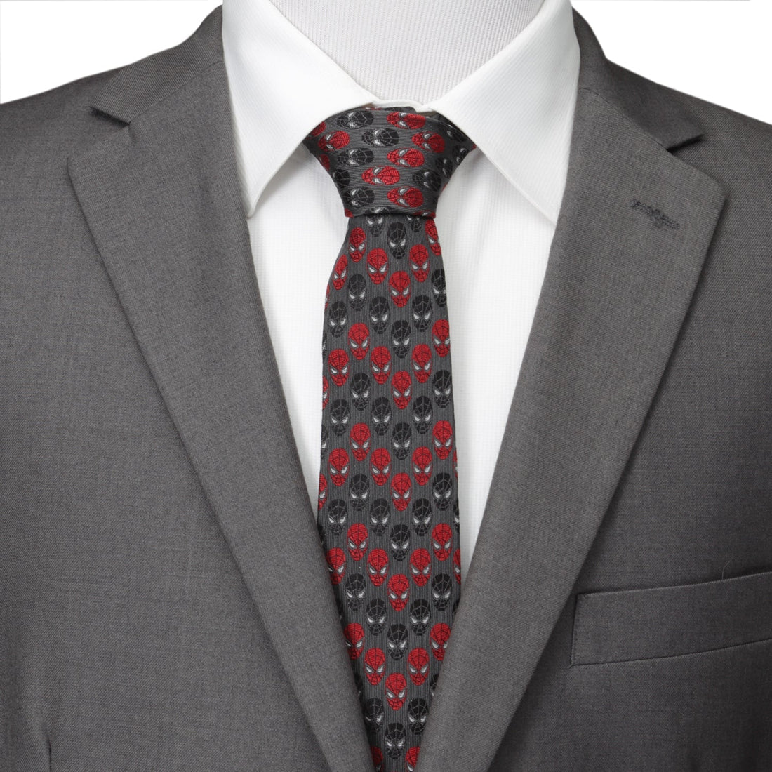 Marvel Spider-Man Chevron Red Black Men&