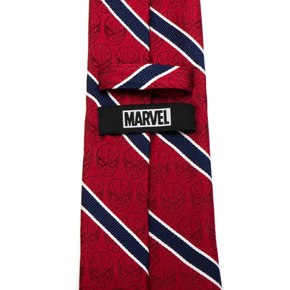 Marvel Spider-Man Red and Navy Stripe Men&