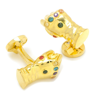 Marvel Thanos Infinity Gauntlet 3D Cufflinks by Cufflinks.com
