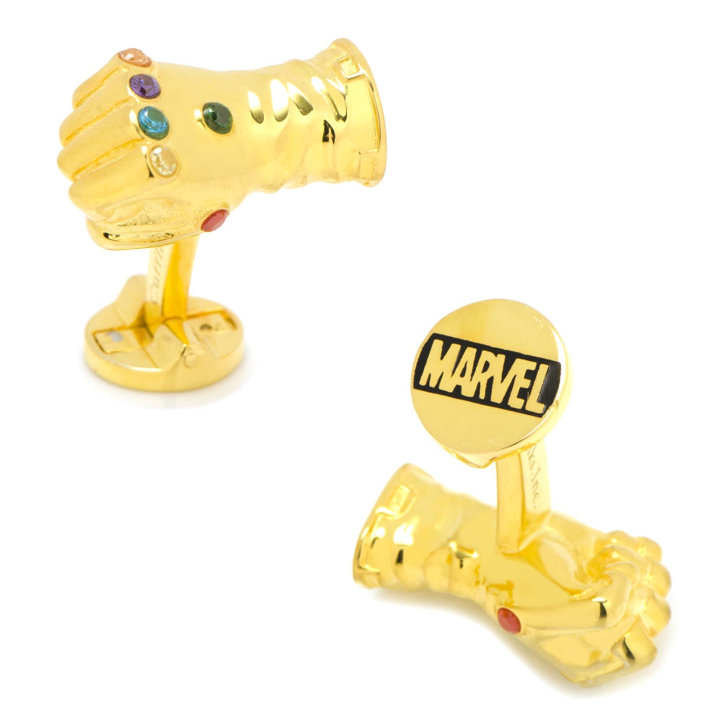 Marvel Thanos Infinity Gauntlet 3D Cufflinks by Cufflinks.com