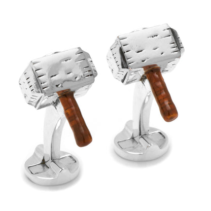 Marvel Thor Mjolnir 3D Cufflinks by Cufflinks.com