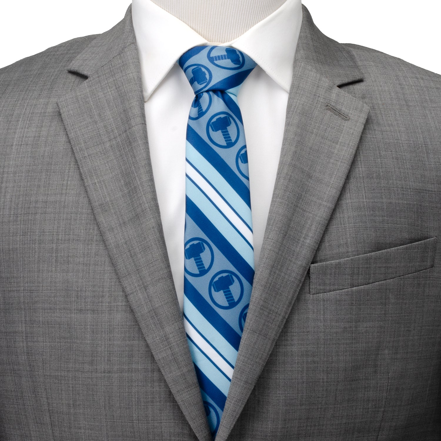 Marvel Thor Blue Striped Men&