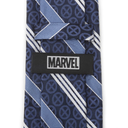 Marvel X-Men Symbol Navy Stripe Men&