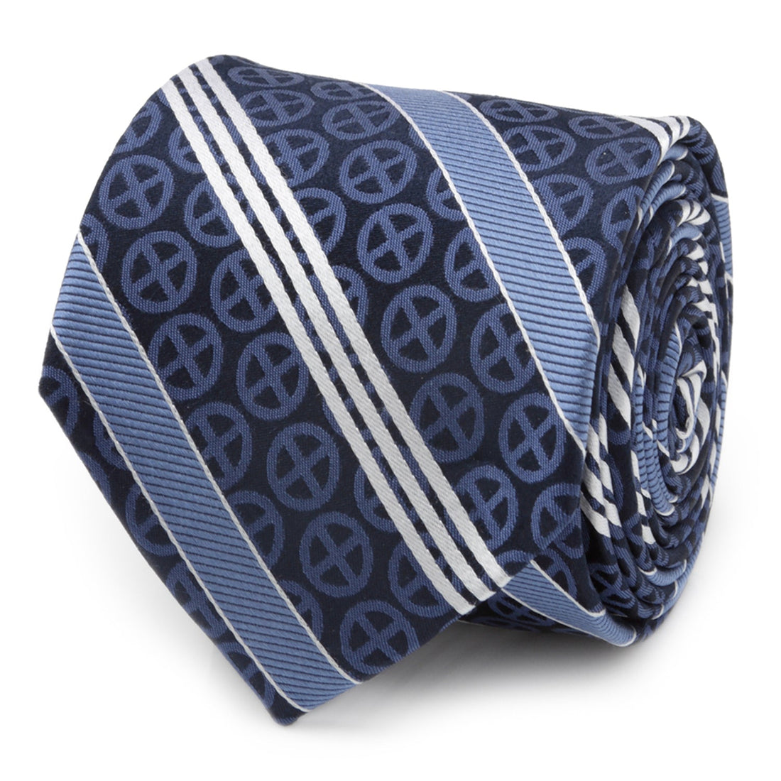 Marvel X-Men Symbol Navy Stripe Men&