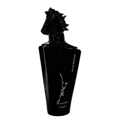 Maahir Black Edition By Lattafa For Unisex 3.3oz EDP Spray by perfumesandrea
