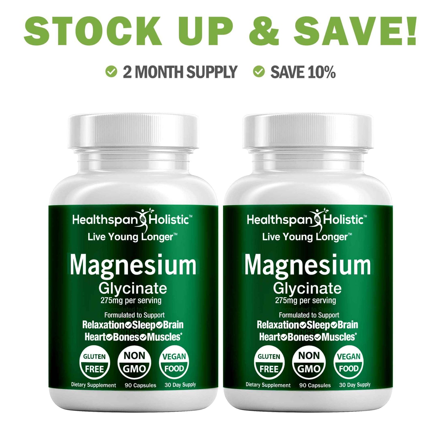 Hi-Absorb Magnesium Glycinate 90 Capsules