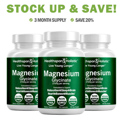 Hi-Absorb Magnesium Glycinate 90 Capsules