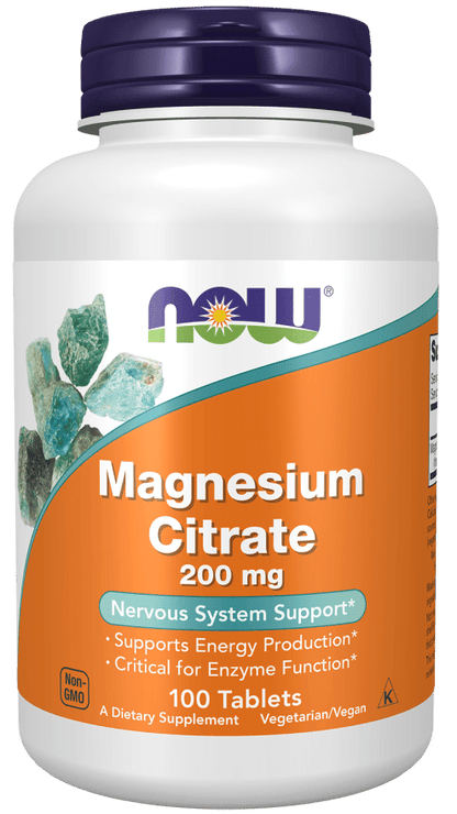 Magnesium Citrate 200 mg by Country Life Natural Foods