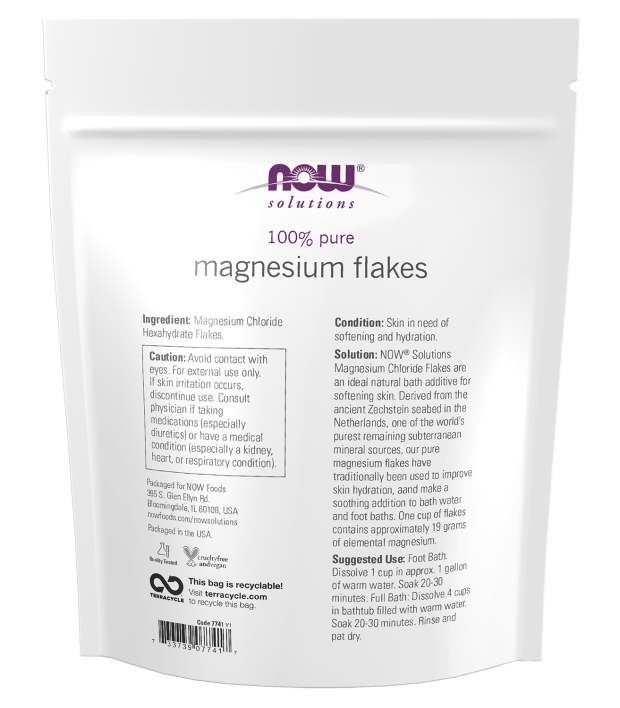 Magnesium Flakes by Country Life Natural Foods