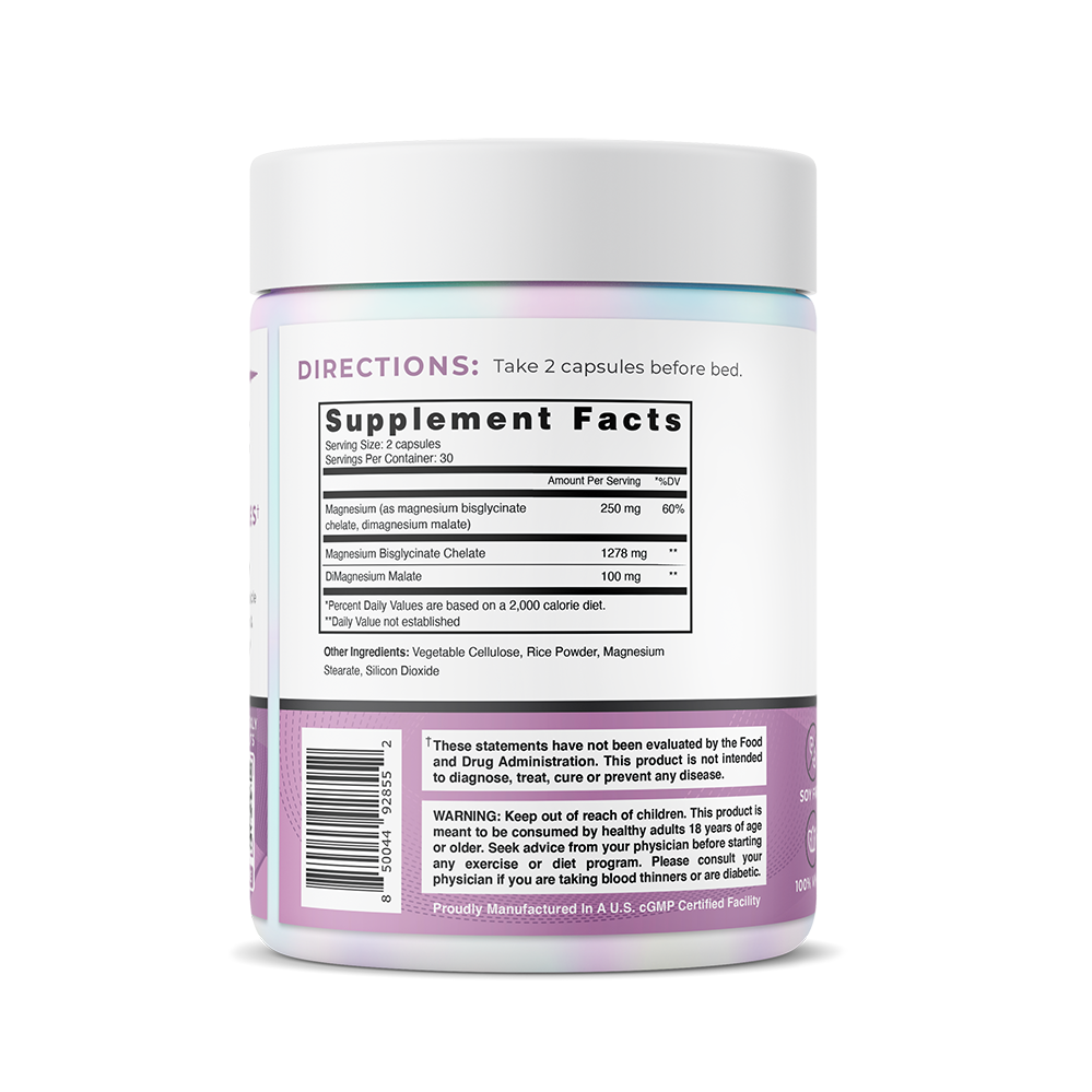 Magnesium by ONE SOL™ | Natural Plant Based Supplements