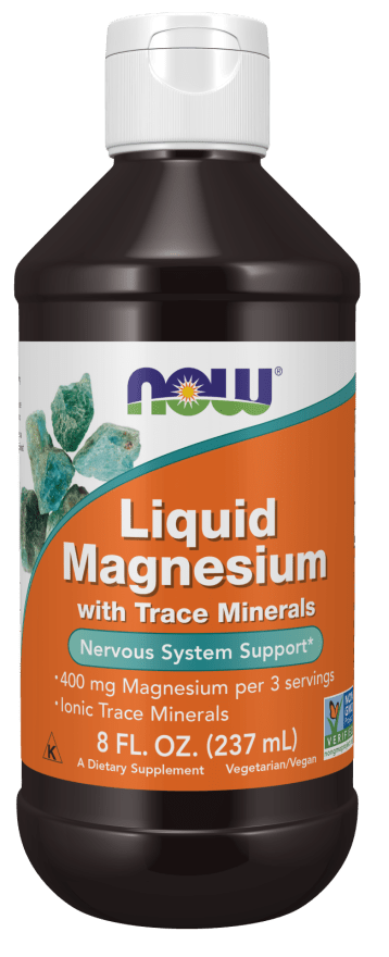 Magnesium With Trace Minerals, Liquid by Country Life Natural Foods