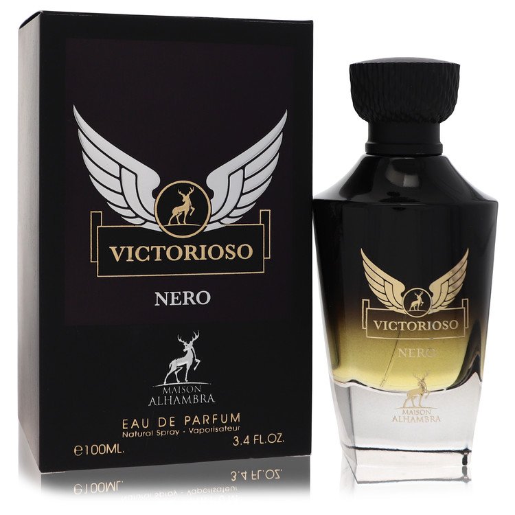 Maison Alhambra Victorioso Nero by Maison Alhambra Eau De Parfum Spray 3.4 oz for Men by Avera Group
