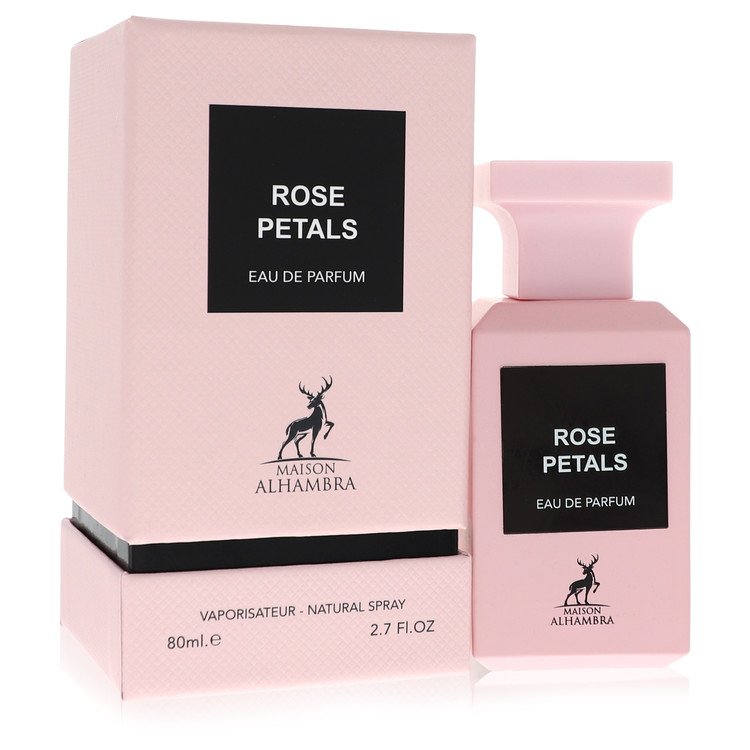 Maison Alhambra Rose Petals by Maison Alhambra Eau De Parfum Spray 2.7 oz for Women 