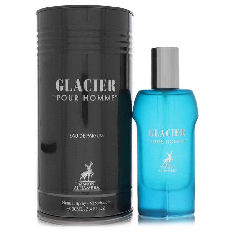 Maison Alhambra Glacier Pour Homme by Maison Alhambra Eau De Parfum Spray 3.4 oz for Men 