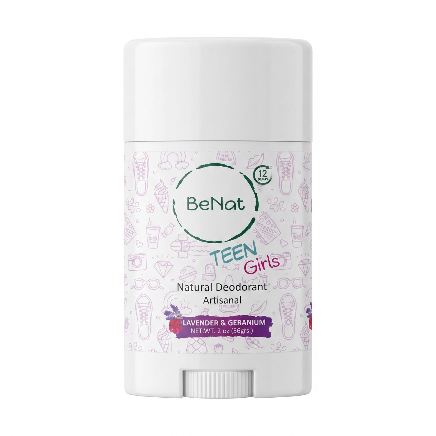 All-Natural Deodorant for Kids &amp; Teens by BeNat