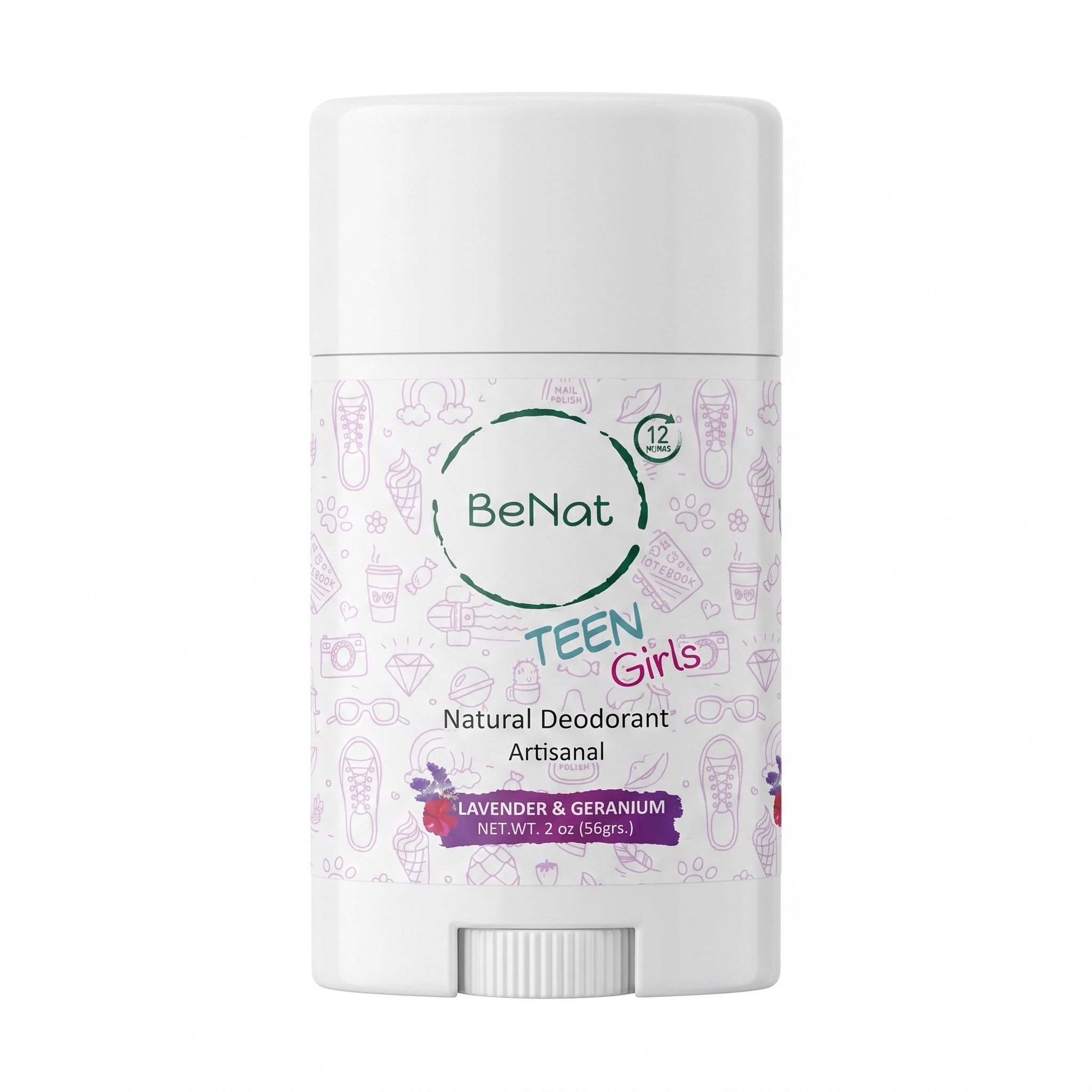 All-Natural Deodorant for Kids &amp; Teens by BeNat
