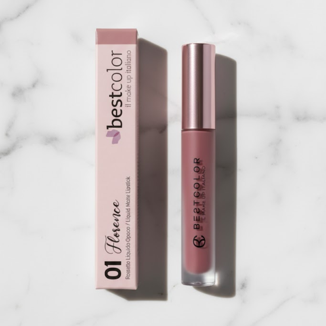 Best Color, Invincible Matte Liquid Lipstick by Damask Rose