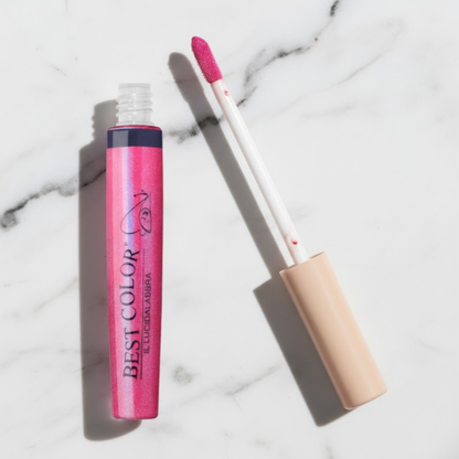 Best Color, Volumizing Collagen Lip Gloss by Damask Rose