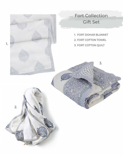 Going Home Newborn Bed + Bath Gift Set - 4-Piece Handmade Baby Gift