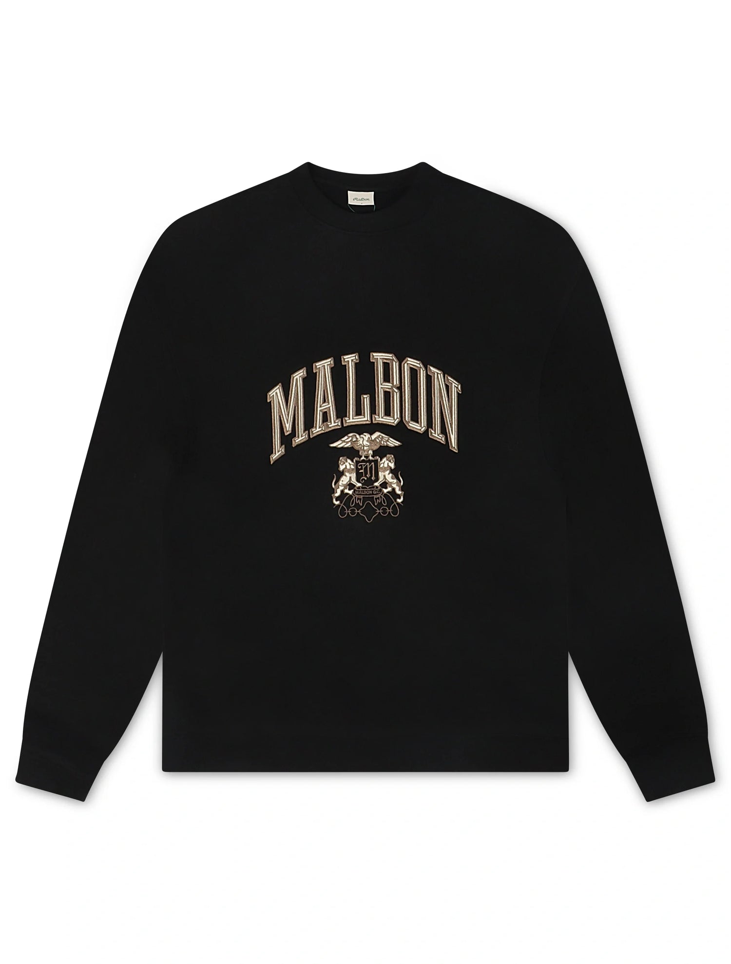 Malbon Range Oxford Sweatshirt - Black by Denim Exchange