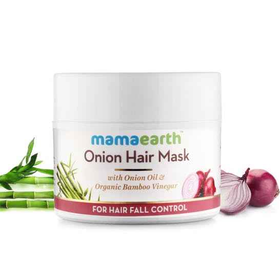 Mamaearth Onion Hair Mask For Hairfall Control