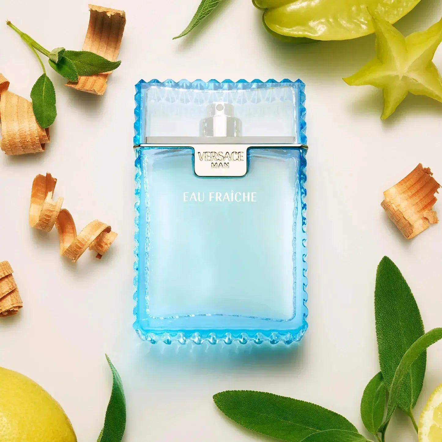 Man Eau Fraiche By Versace For Men 3Pcs Set EDT Spray by perfumesandrea