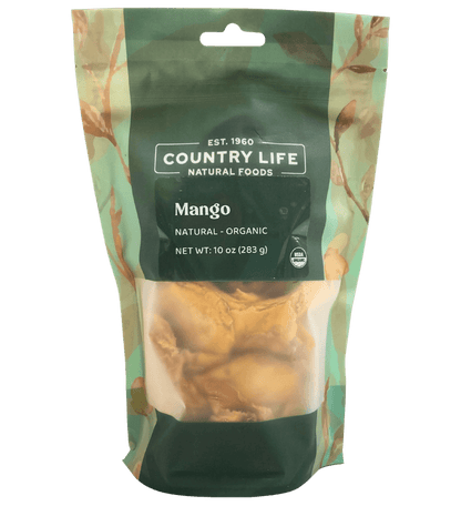 Mango Slices, Natural, No Added Sugar, Organic by Country Life Natural Foods