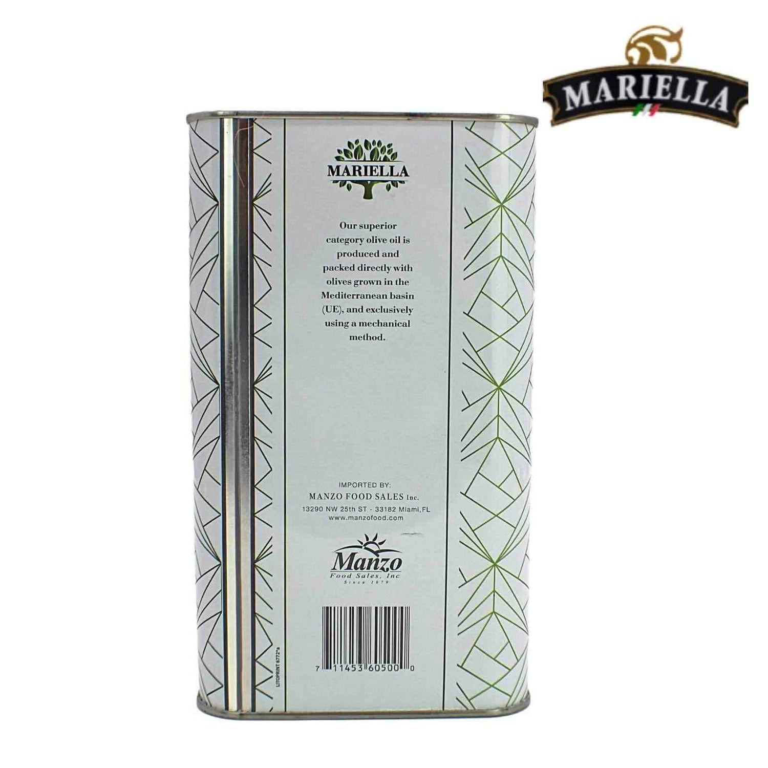 Mariella, Extra Virgin Olive Oil - 3L
