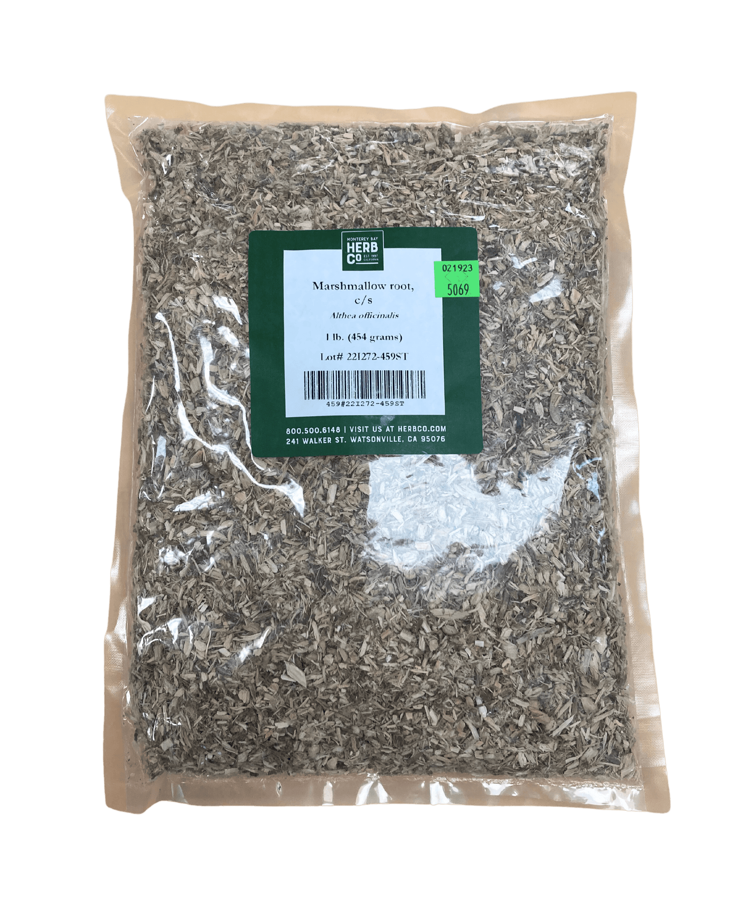 Marshmallow Root, Cut, Sifted by Country Life Natural Foods
