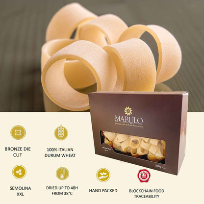 Marulo, Calamarata Homemade Artisan Pasta 500g