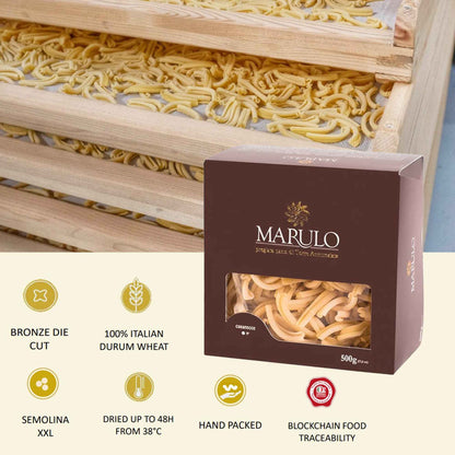 Marulo, Casarecce Homemade Artisan Pasta 500g