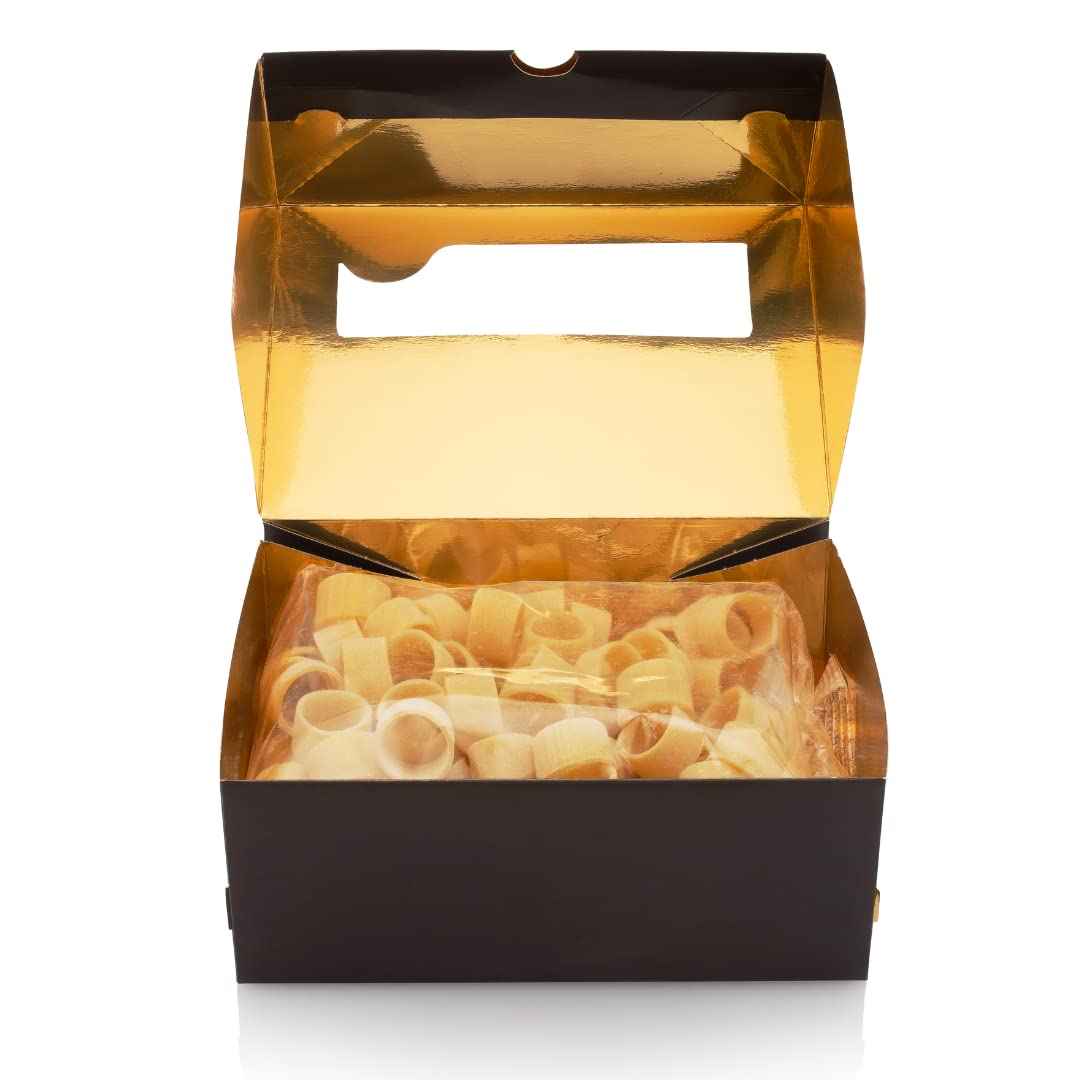 Marulo Paccheri Pasta, Artisan Bronze Die-Cut Pasta, Pack of 12 x 1.1 lb