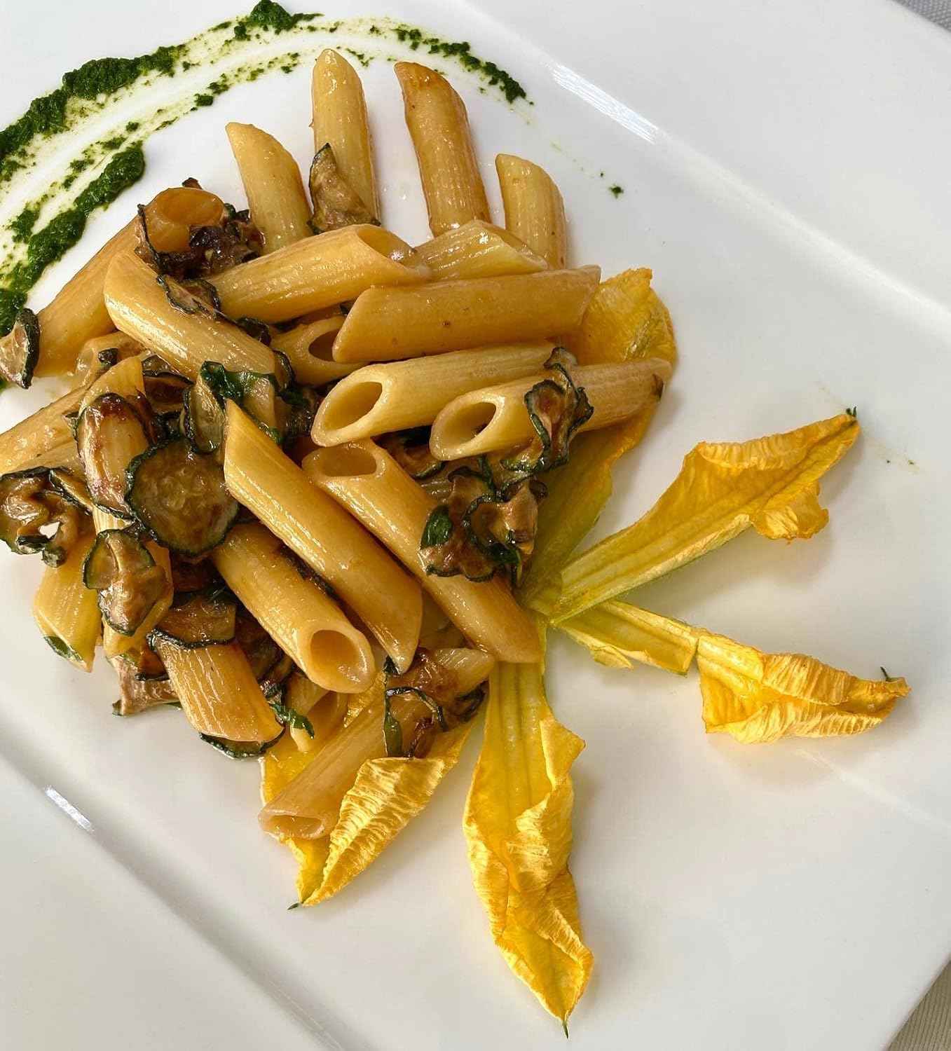 Marulo, Penne Pasta, Artisan Bronze Die-Cut Pasta, 12 Pack x 1.1 lb