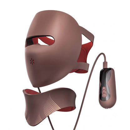 3D Phototherapy Anti-Aging Mask &amp; Thermal Neck Sculpting System  DestGlow