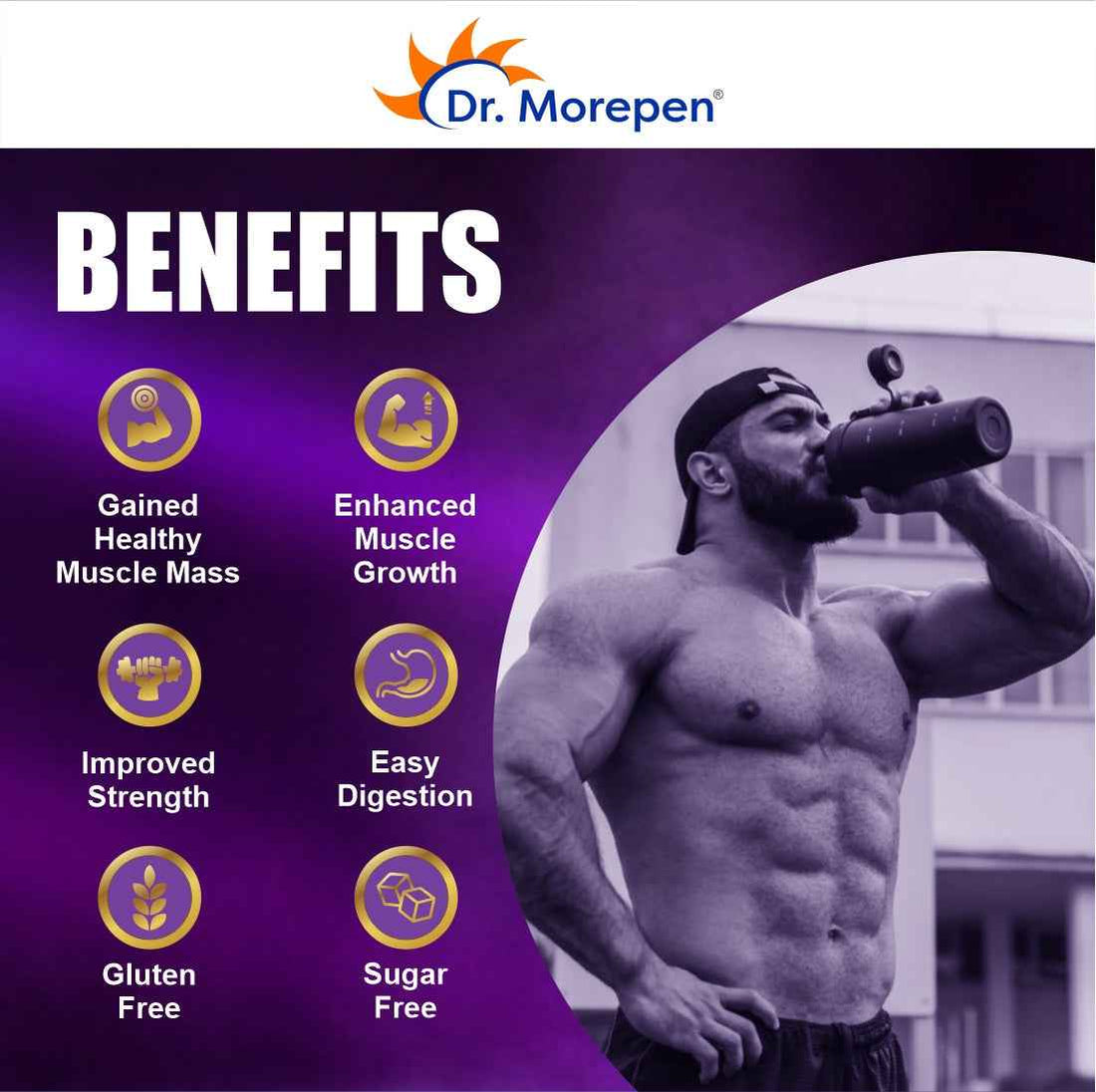 Dr Morpen Mass Gainer Butter Scotch