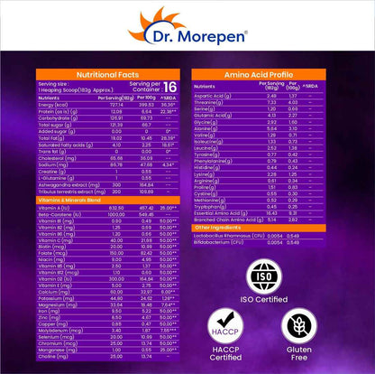 Dr Morpen Mass Gainer Butter Scotch