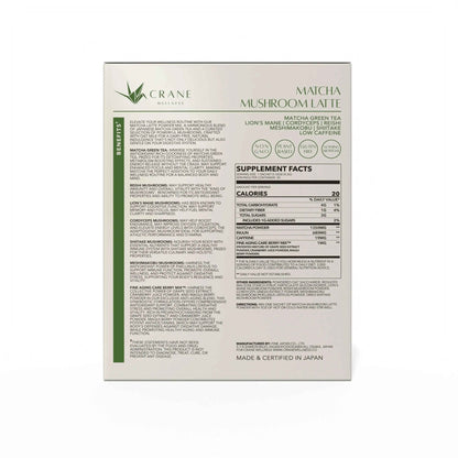 Matcha &amp; Glow Bundle by Crane Wellness
